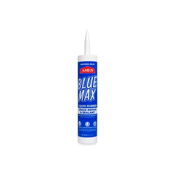 Ames Research Laboratories AMES BLUE MAX Liquid Rubber Caulk & Sealant - 10.1 oz Tube BMX10TUBEBE - main